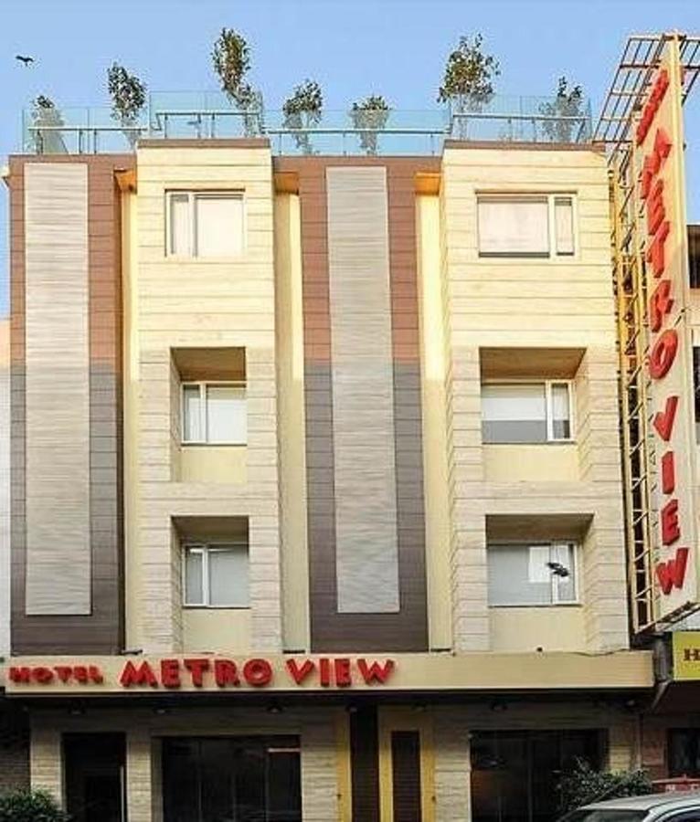 Hotel Metro View Delhi  Exteriör bild